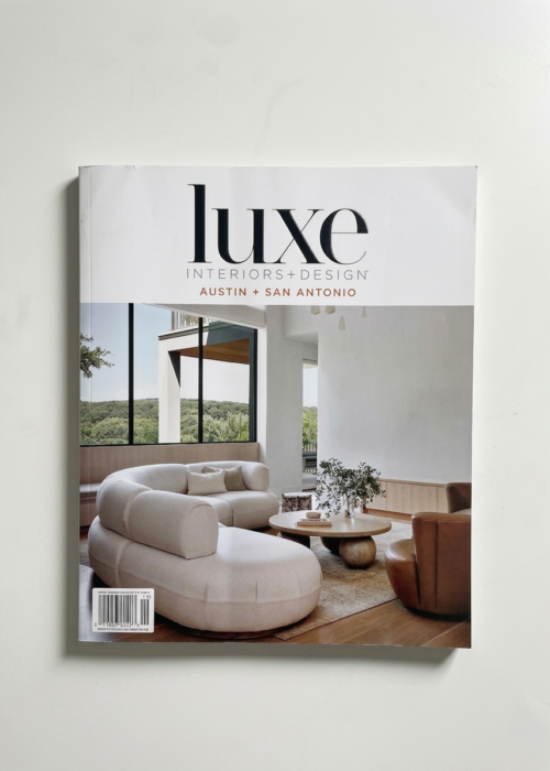 Luxe Interiors + Design: A Dated Lake Austin Home gets a welcomed touch of flair